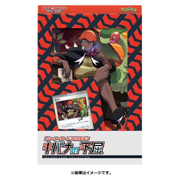 【未開封】 ポケモンカードゲーム トレーナーカードコレクション『キバナの不屈』 BOX