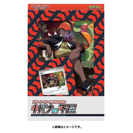 【未開封】 ポケモンカードゲーム　トレーナーカードコレクション『キバナの不屈』 BOX