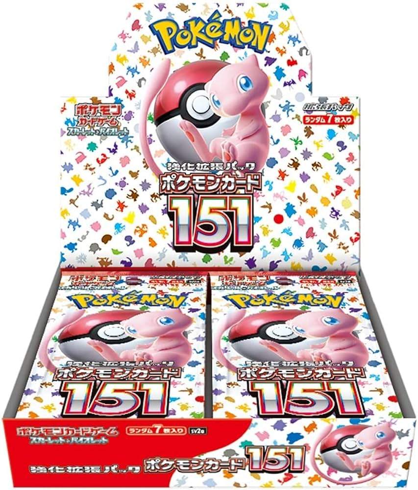 ポケモンカードゲーム ポケモンカード151 【新品未開封BOX】